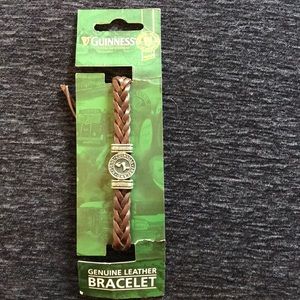 Leather Guinness bracelet new in package